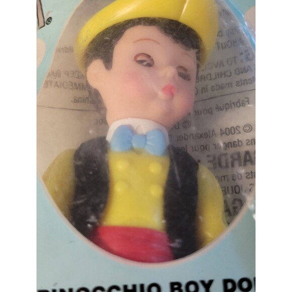 NIP McDonalds Madame Alexander Pinocchio Boy Doll  5" w/Tags - Picture 3 of 5